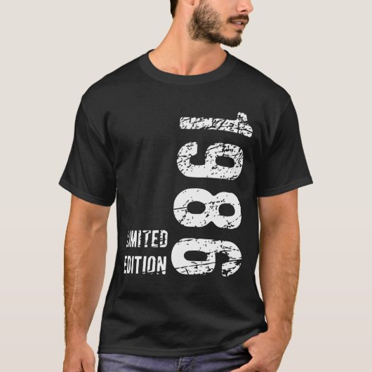 38誕生日ギフト1986限定版38年 Tシャツ (正面)