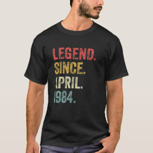 38誕生日ギフト38歳の伝説Apriから Tシャツ