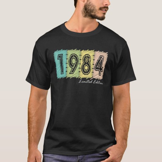 38誕生日レディースメンズ38年1984 Tシャツ (正面)