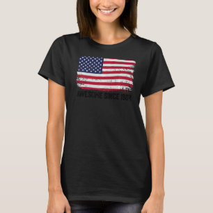 38誕生日ヴィンテージ米国国旗素晴らし1984年以来 Tシャツ