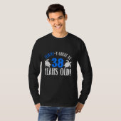 38誕生日亀38年アレスオールドタートル恋人Bi Tシャツ (正面フル)