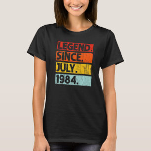 38誕生日伝説1984年7月以来38歳 Tシャツ