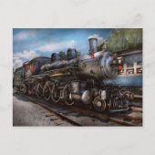 385 – 列車 – 蒸気 – 385完全復旧 ポストカード (正面)