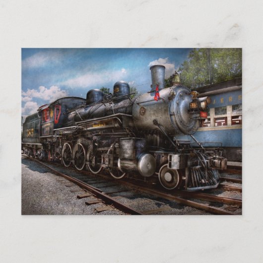 385 – 列車 – 蒸気 – 385完全復旧 ポストカード (正面)