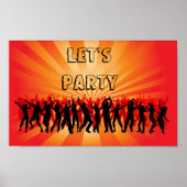 3866-vector-graphics-background-swirls-dj-girl... ポスター (正面)