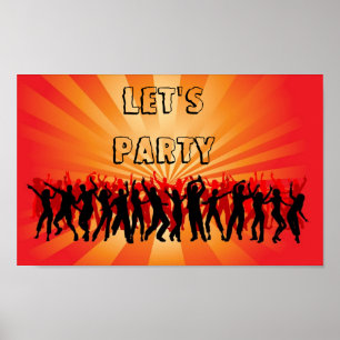 3866-vector-graphics-background-swirls-dj-girl... ポスター