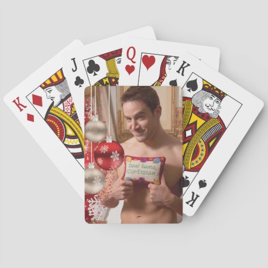 38886B-RAクリス・ロックウェイ・クリスマス トランプ (裏面)