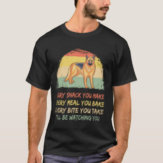 38 おやつを作る度に… あなたのことを監視しているよ G Tシャツ