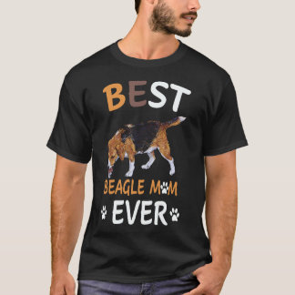 38 最高のビーグルママ ビーグル犬 Tシャツ
