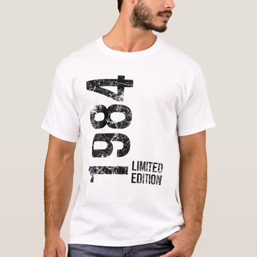38th誕生日38年男の女性レトロヴィンテージ198 tシャツ (正面)