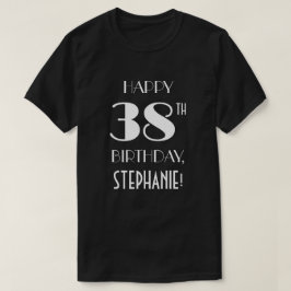 38th Birthday Party -アールデコルッインスパイアクシャツ Tシャツ