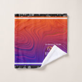 39エレガント周年結婚記念 バスタオルセット (ウォッシュタオル)