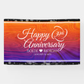 39エレガント周年結婚記念 横断幕 (横)