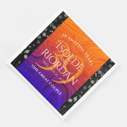 39エレガントth Agateの結婚記念日お祝い (コーナー)