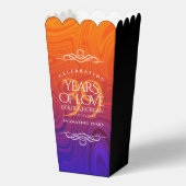 39エレガントth Agateの結婚記念日お祝い フェイバーボックス (正面)