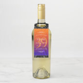 39エレガントth Agateの結婚記念日お祝い ボトルネックタグ (ボトル)