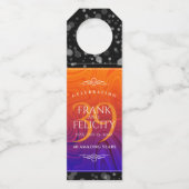 39エレガントth Agateの結婚記念日お祝い ボトルネックタグ (正面)