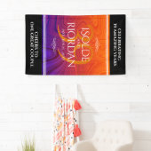 39エレガントth Agateの結婚記念日お祝い 横断幕 (インサイチュ)