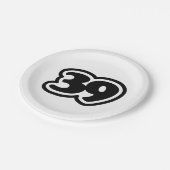 39スラング日本の三休 ペーパープレート (アングル)