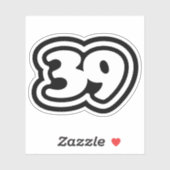 39スラング日本の三級ステッカー シール (シート)