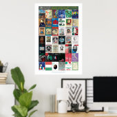 39年の文化イタリアンポスター ポスター (ホームオフィス)