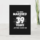 39年目の結婚 面白い 結婚記念日 カード (正面)