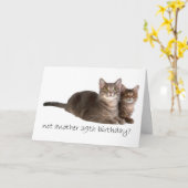 39歳の誕生日 カード (黄色い花)