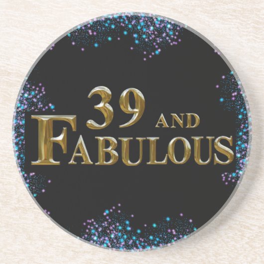 39歳の誕生日 コースター (正面)