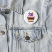 39歳オンお誕生日ケーキ 缶バッジ (インサイチュ)