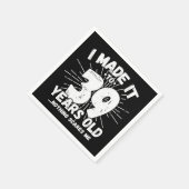 39歳皮肉ミームおもしろい39誕生日 スタンダードカクテルナプキン (角)