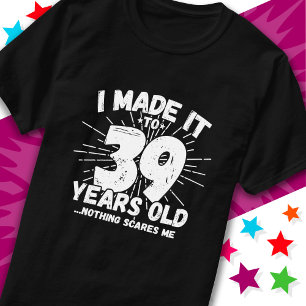 39歳皮肉ミームおもしろい39誕生日 Tシャツ