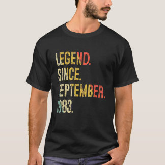 39歳9月から39誕生日の伝説 Tシャツ