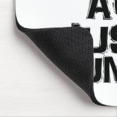 39歳Just A Number誕生日デザイン マウスパッド (コーナー)