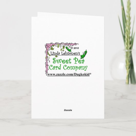 **39番目の誕生日はそれほど悪くない** カード (裏面)