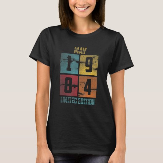 39誕生日ガール39年5月1984 Tシャツ (正面)