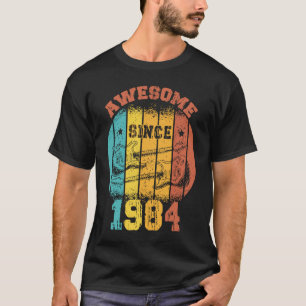 39誕生日ヴィンテージ1984レトロ39歳Guit Tシャツ