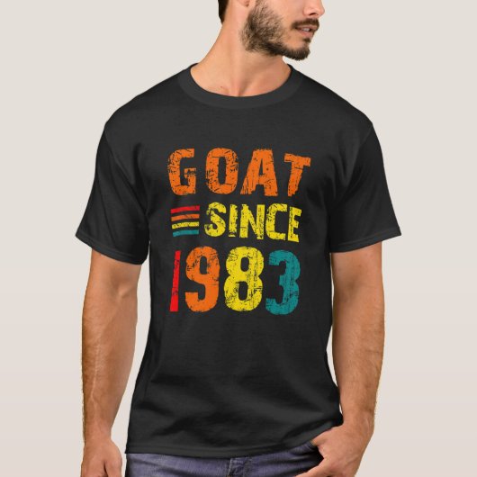 39誕生日39歳ヤギ1983年以降 Tシャツ (正面)