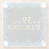 39誕生日 ガラスコースター (裏面)