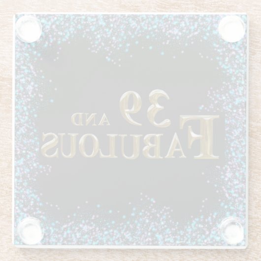 39誕生日 ガラスコースター (裏面)