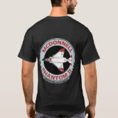 390th TFSのカスタムで暗いワイシャツ Tシャツ (裏面)