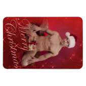 39149A-RAクリス·ロックウェイ·クリスマス マグネット (横)