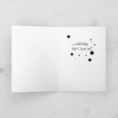 3919 Dalmation犬および猫のおもしろいな誕生日 カード (内部)