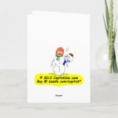 395これはあなたのためにある – 誕生日の願い – 漫画 カード (裏面)