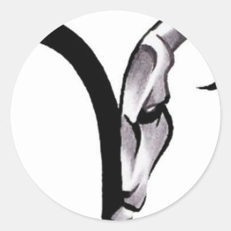 398ed2e311876f65315abc50c5e40934--aries-ram-tattoo ラウンドシール