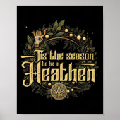 #39；この季節は異教徒のクリスマ異教のだ ポスター (正面)