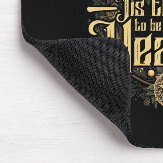 #39；この季節は異教徒のクリスマ異教のだ マウスパッド (コーナー)