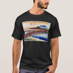 39. 岡崎宿、広重岡崎juku、Hiroshige、Ukiyo-e Tシャツ