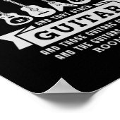 39.私が必要なのは、このギターと、その他のギターだけだ ポスター (角)