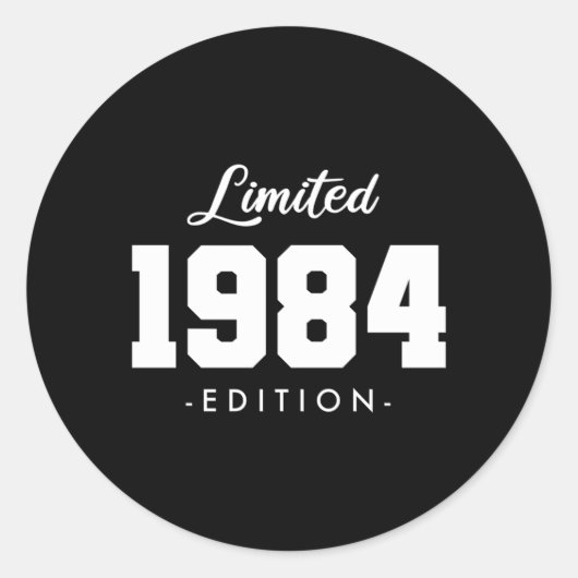 39 1984 39Th ラウンドシール (正面)