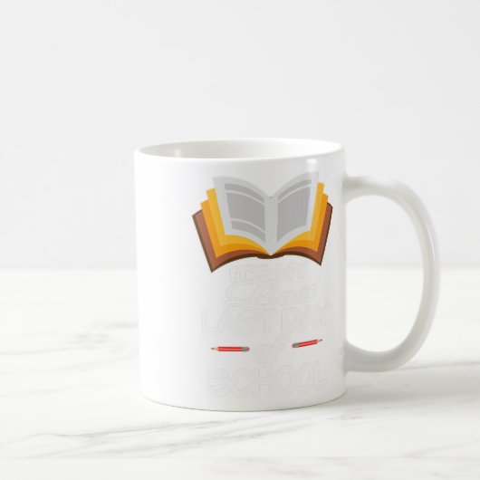 39;s私の学校先生の最後の日 コーヒーマグカップ (右)
